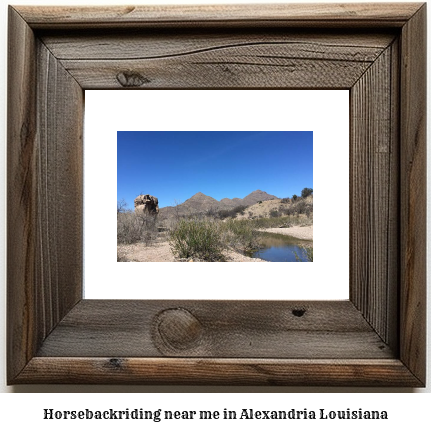 horseback riding near me in Alexandria, Louisiana